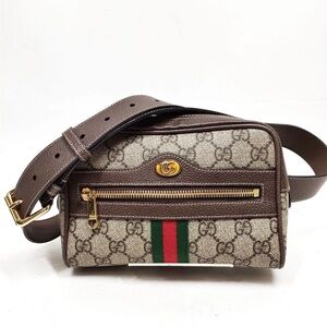 Gucci Ophidia GG Supreme Belt Bag authentic great condition